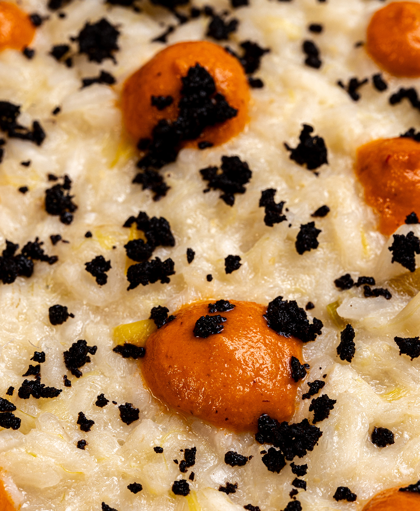 Rissoto de bacallà i romesco